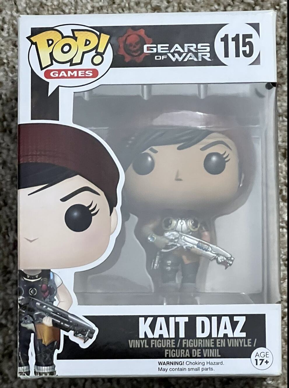 funko KAIT DIAZ Gears of War Pop Games Vinyl Figure 115 BRAND NEW IN BOX